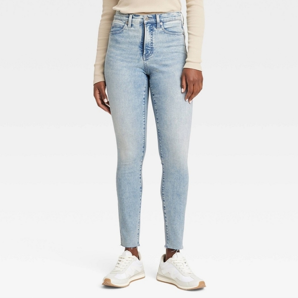 Women's High-Rise Skinny Jeans - Universal Thread Light Wash 00